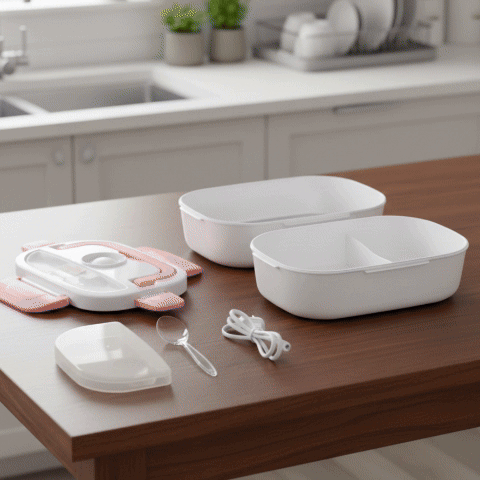 Lunch box chauffante électrique | PractiFeast
