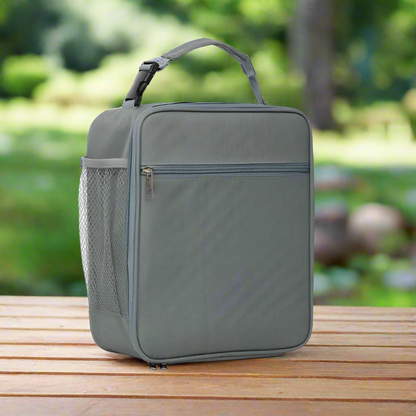 Sac isotherme repas homme gris