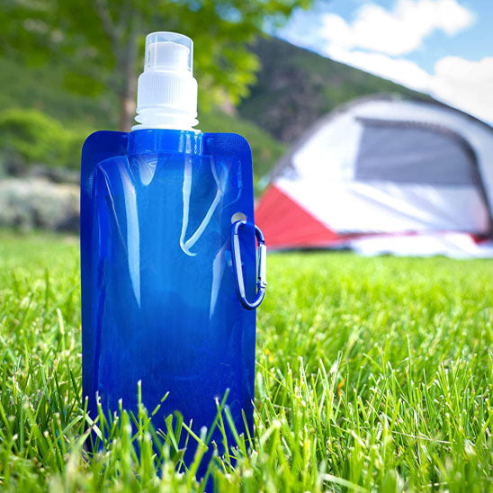 Gourde plastique en-camping