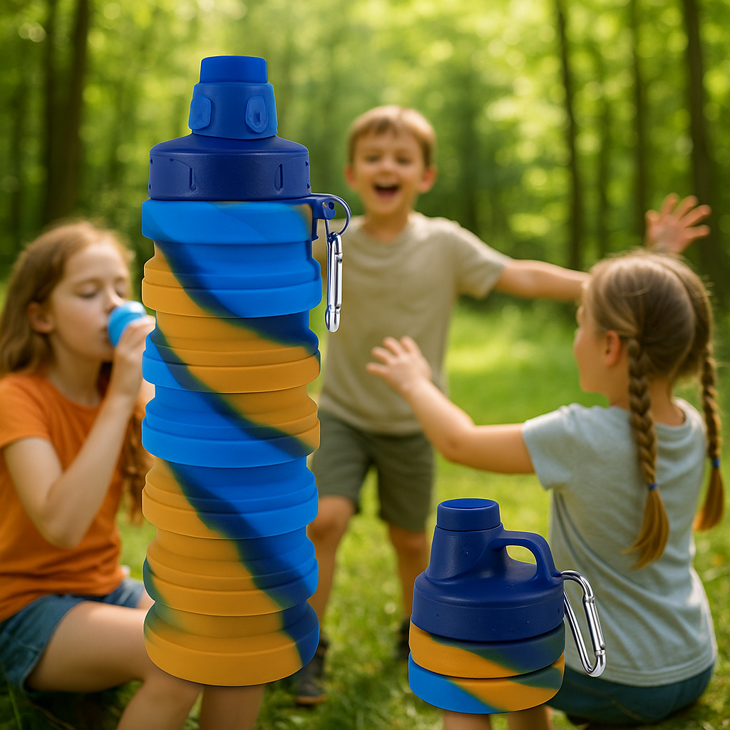 Gourde pliable pour enfants