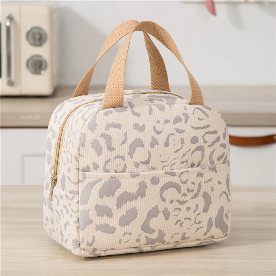 Joli sac à lunch beige