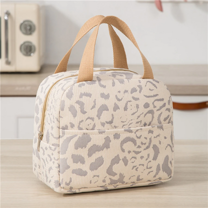 Joli sac à lunch beige
