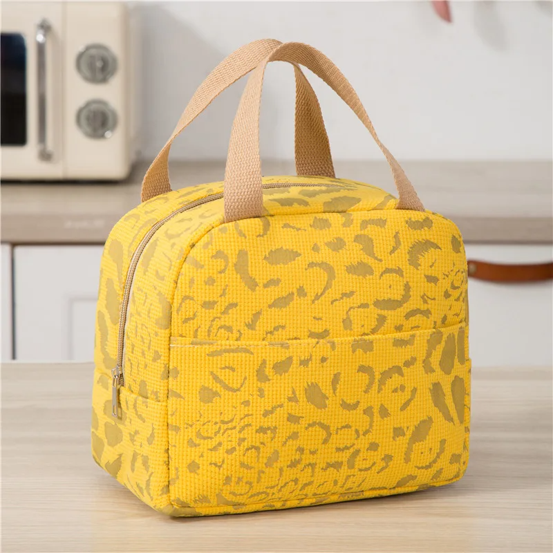 Joli sac à lunch jaune