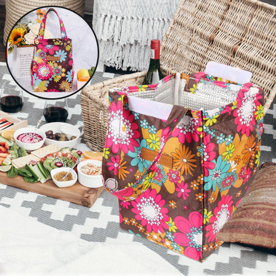 Joli sac isotherme repas d'été