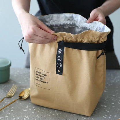 Lunch bag grande ouverture