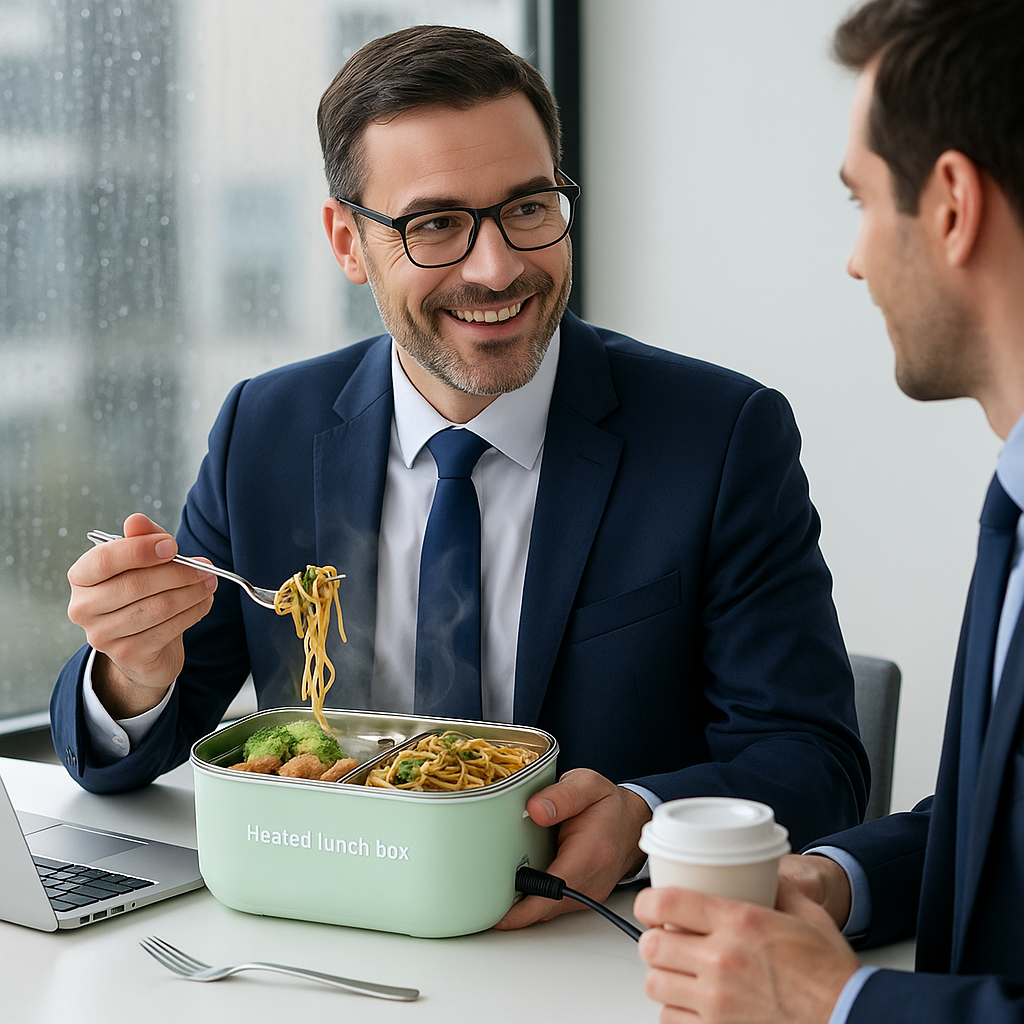 lunch box chauffante homme