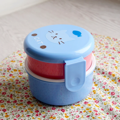 Lunch box enfant isotherme bleu