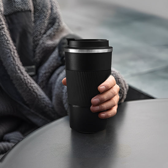 Mug isotherme noir