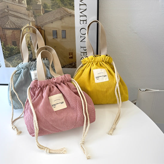 Sac a bento-velour