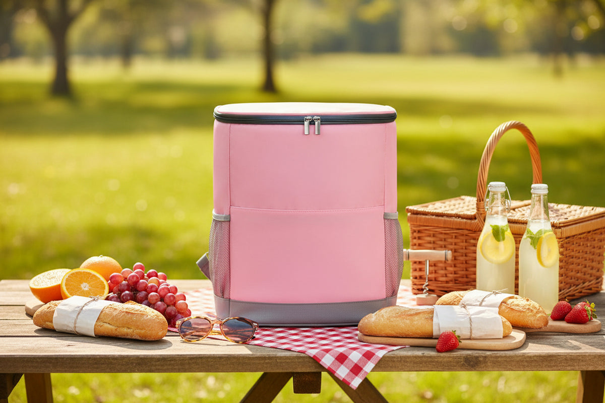 sac a dos isotherme femme rose
