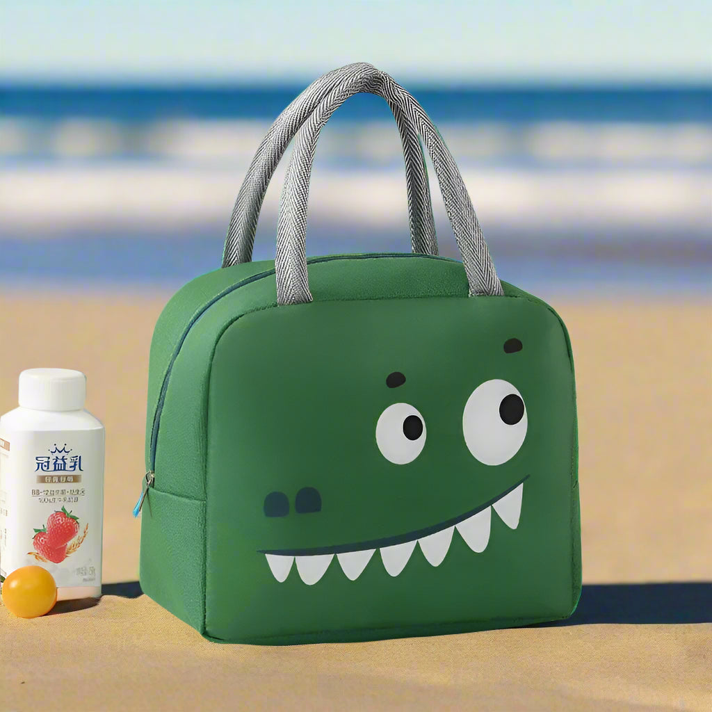 sac à repas isotherme enfant vert