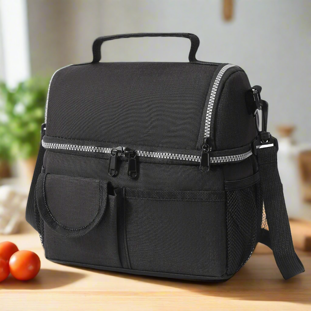 Sac isotherme déjeuné noir