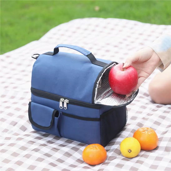 Sac isotherme déjeuner compartimenté