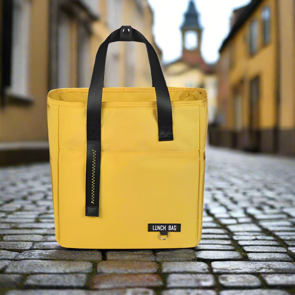 Sac isotherme femme jaune