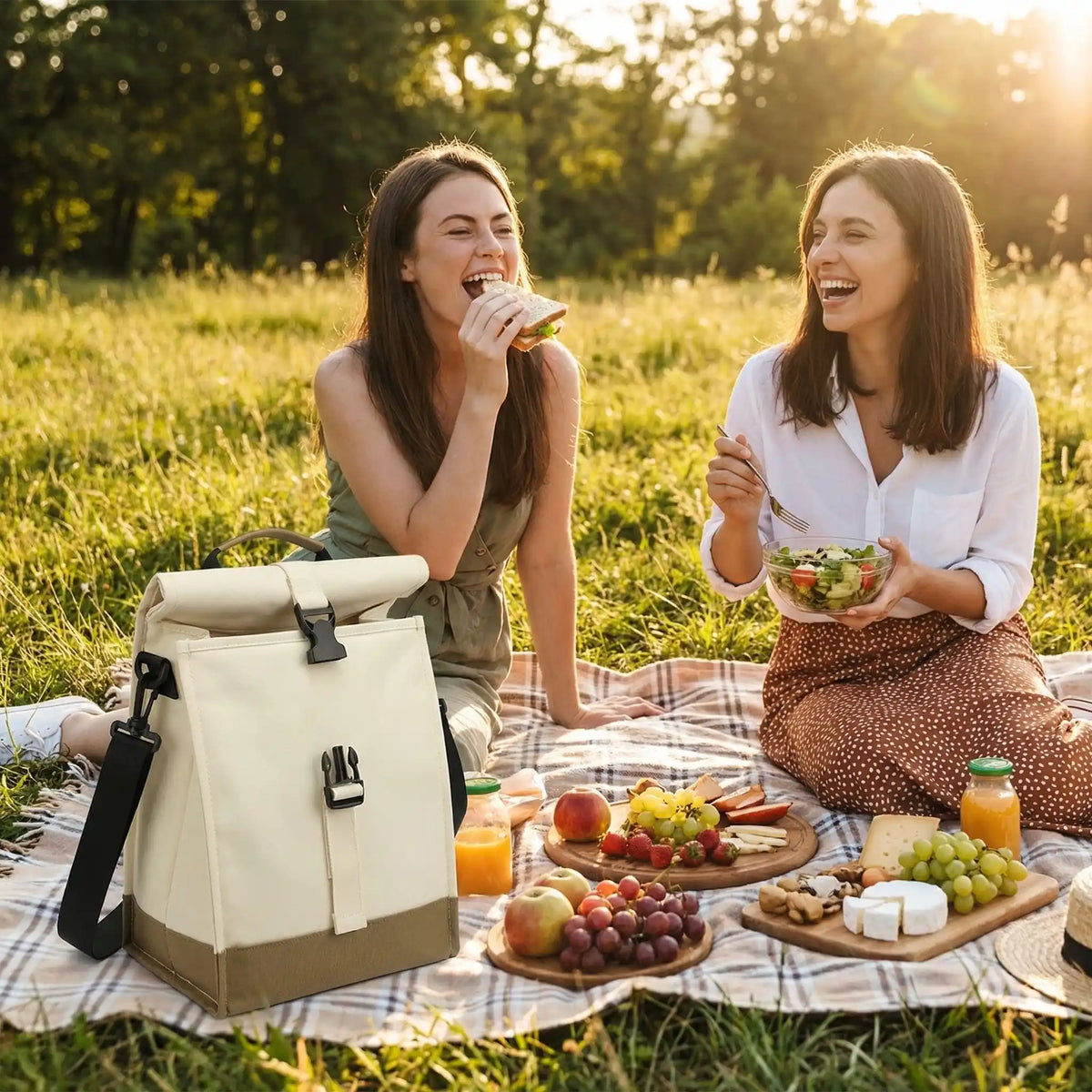 sac isotherme repas femme picnic