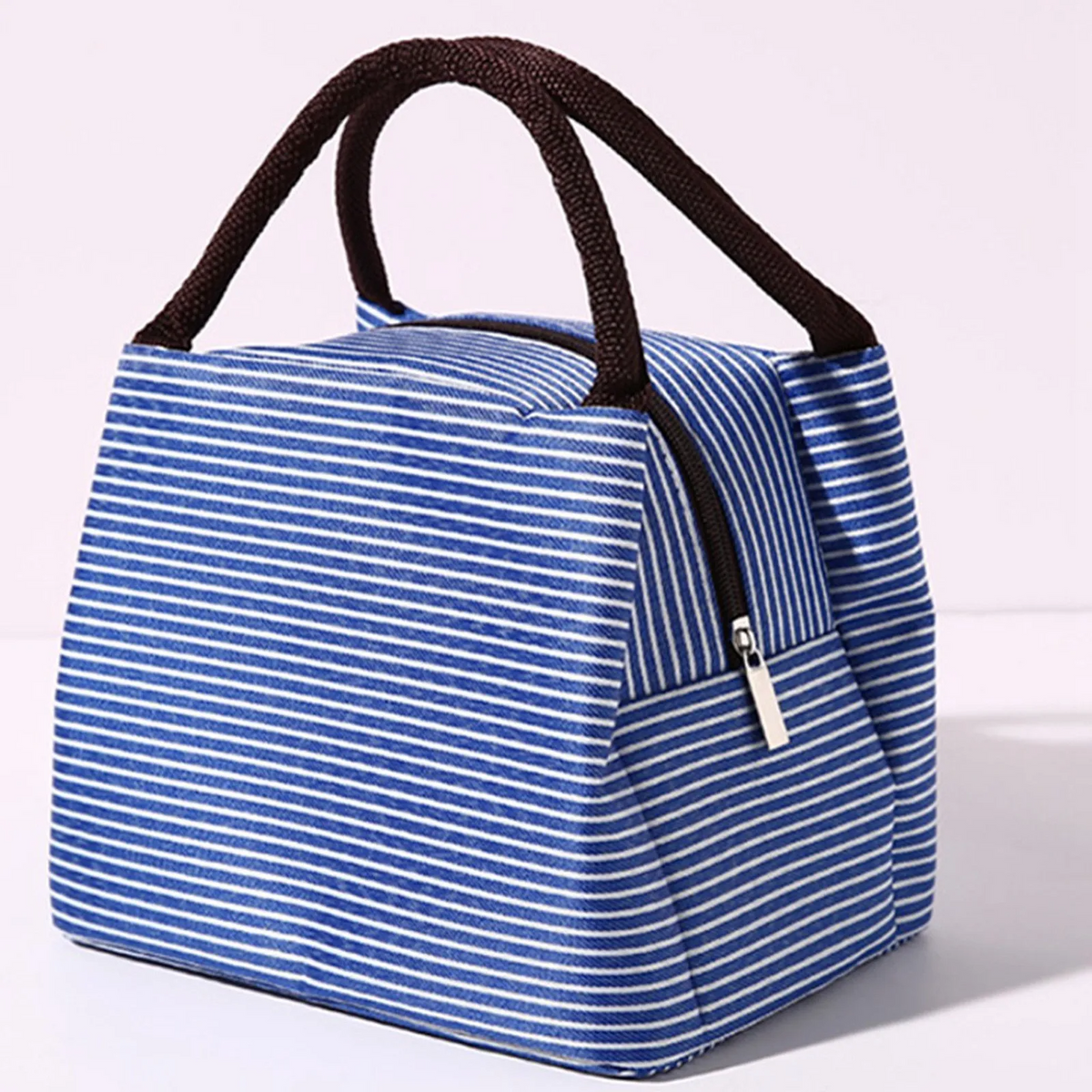 Sac lunch box bleu