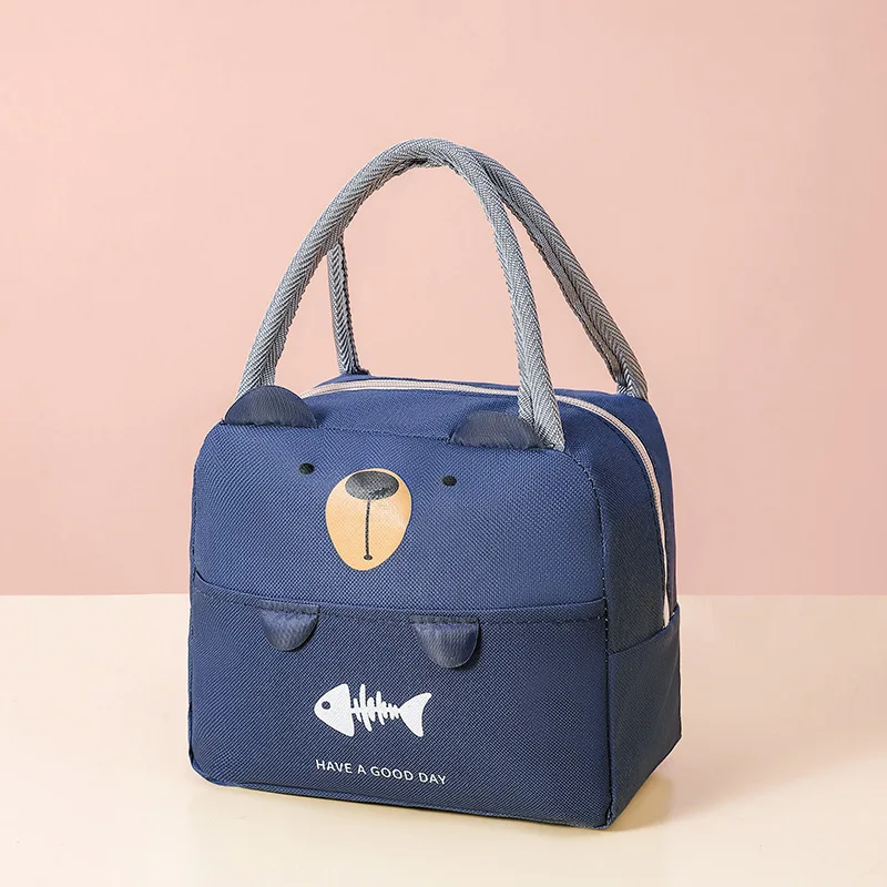 Sac repas isotherme enfant bleu