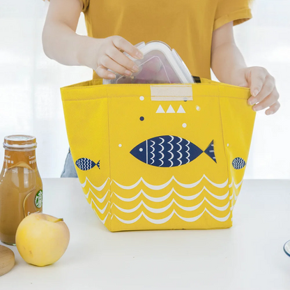 Sac repas isotherme poisson lunch box