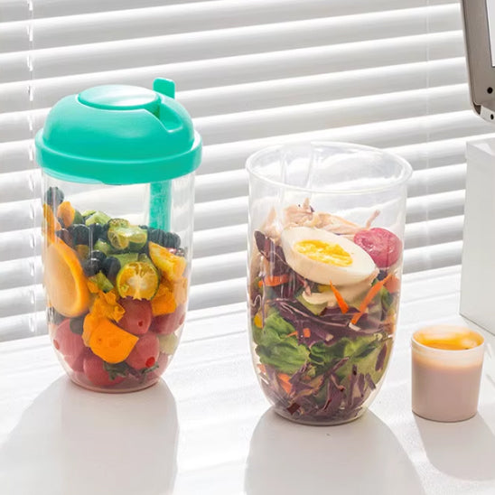 Shaker a salade composée